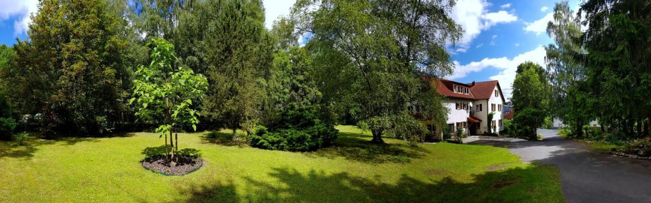 Zum G'Leut Panzió Thiersheim Kültér fotó